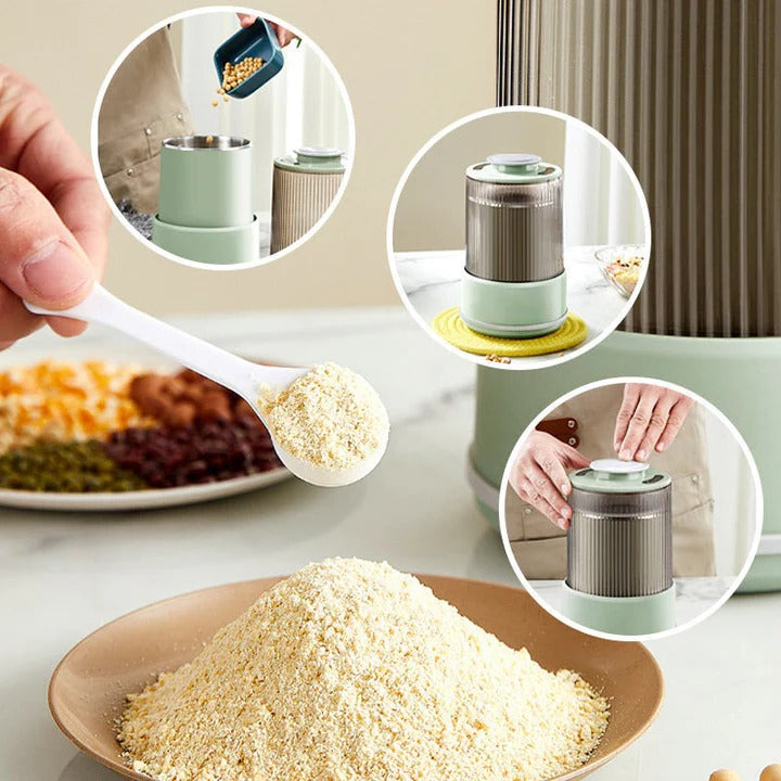 Two-Tier Multifunctional Flour Grinder