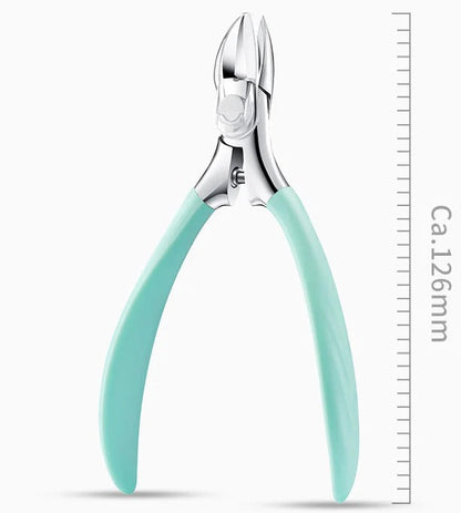 Ergonomic Nail Clipper for Seniors with Splash Guard – Painless for Thick or Ingrown Toenails