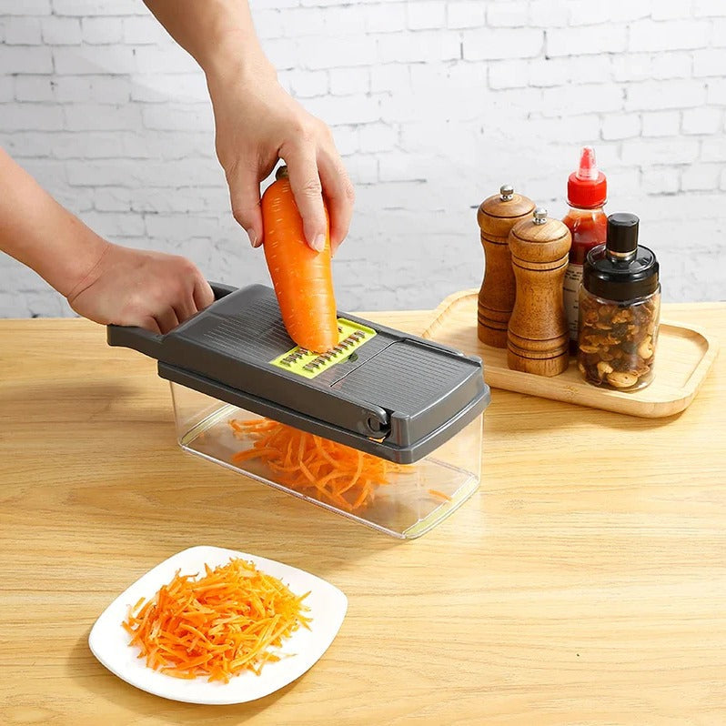 All-in-One Food Prep Tool with Chopping, Slicing & Grating