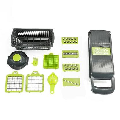 All-in-One Food Prep Tool with Chopping, Slicing & Grating