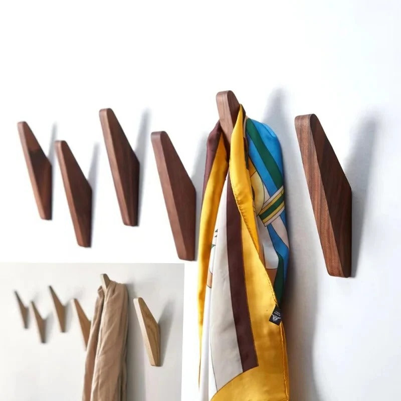 Decorative Coat Holder with Wooden Hook