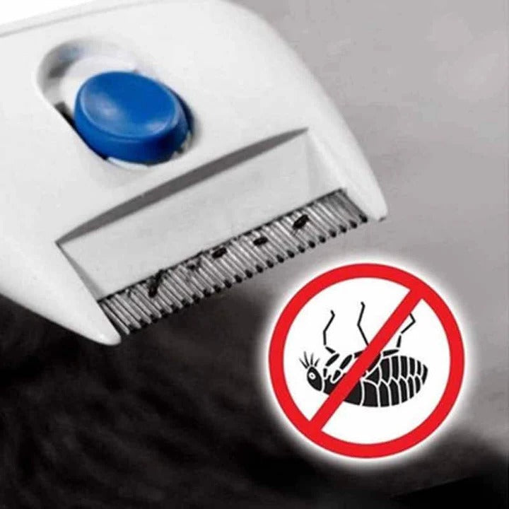 Pet-Friendly Electric Device for Removing Fleas and Ticks