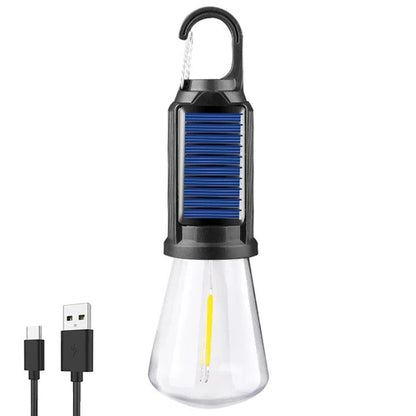 Rechargeable Solar Camping Light with Hook