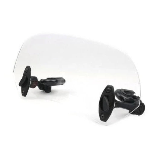 Motorcycle Windshield Extension for Enhanced Protection