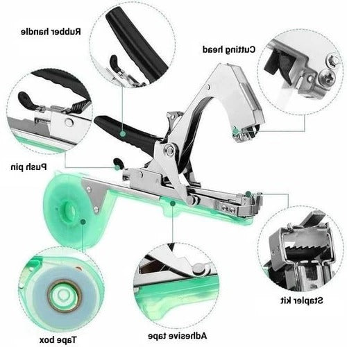 Plant Tying Tool and Snapper for Gardening