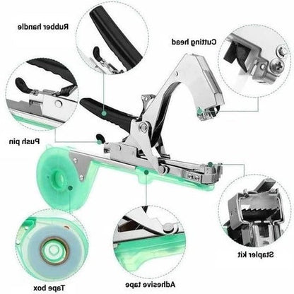 Plant Tying Tool and Snapper for Gardening