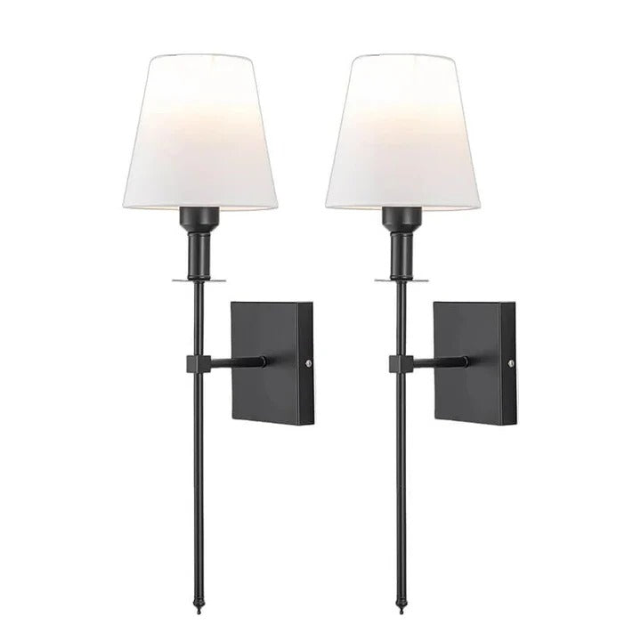 Set of 2 Rechargeable Wireless Wall Lights