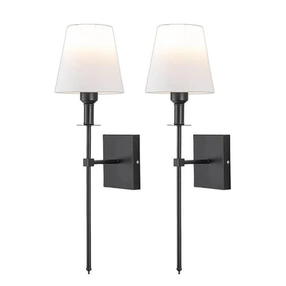 Set of 2 Rechargeable Wireless Wall Lights