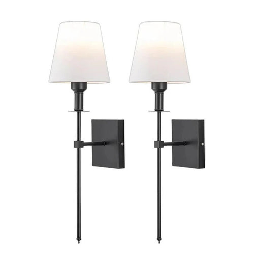 Set of 2 Rechargeable Wireless Wall Lights