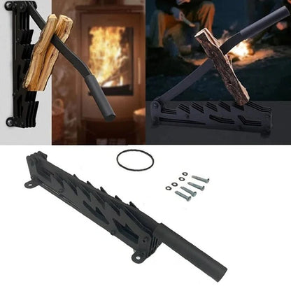Firewood Kindling Splitter for Wall Mounting