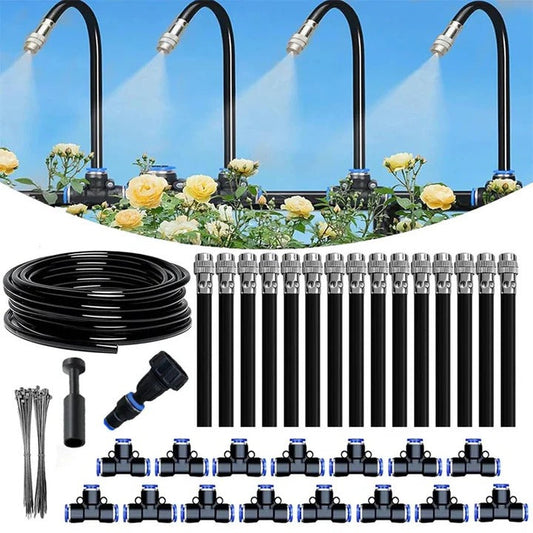 Flexible Hose Drip Irrigation System with 360-Degree Coverage