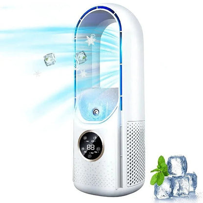Compact Bladeless Air Cooler – Portable and Quiet Cooling Device