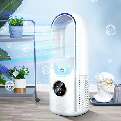 Compact Bladeless Air Cooler – Portable and Quiet Cooling Device