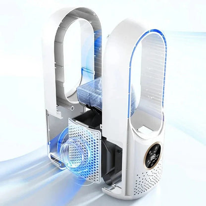 Compact Bladeless Air Cooler – Portable and Quiet Cooling Device