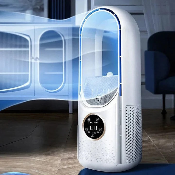 Compact Bladeless Air Cooler – Portable and Quiet Cooling Device