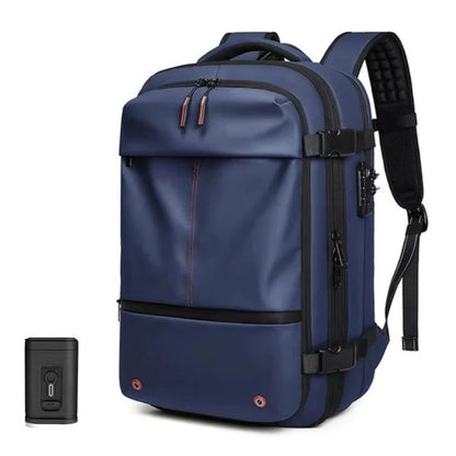 Travel Backpack with Vacuum Sealing Feature