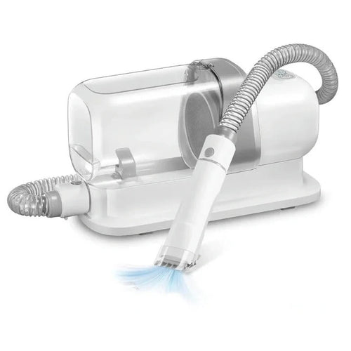 Quiet Dog Grooming Vacuum with Complete Pet Hair Clippers and Brush Set