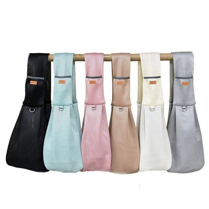 Lightweight Crossbody Dog Sling Bag - Breathable Shoulder Carrier