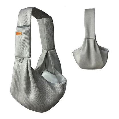 Lightweight Crossbody Dog Sling Bag - Breathable Shoulder Carrier
