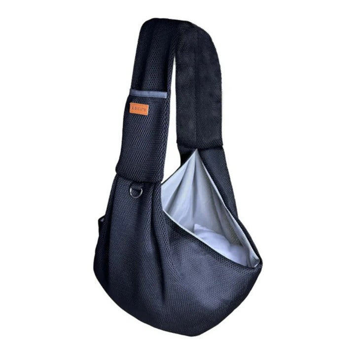 Lightweight Crossbody Dog Sling Bag - Breathable Shoulder Carrier