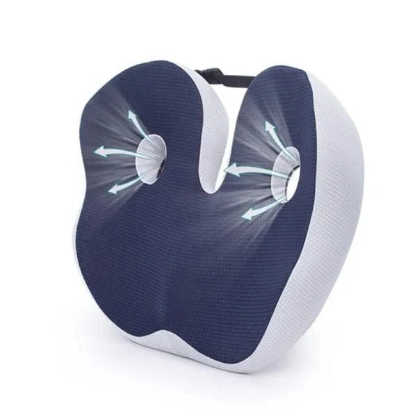 Comfort Seat Cushion for Posture Support During Extended Sitting