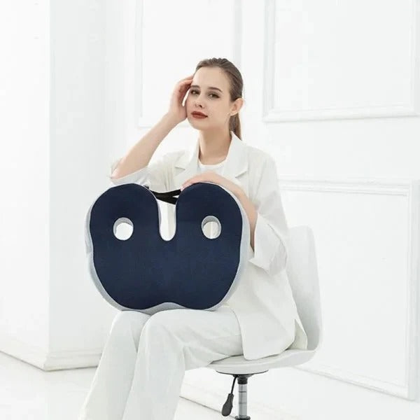Comfort Seat Cushion for Posture Support During Extended Sitting