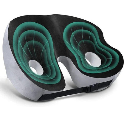 Comfort Seat Cushion for Posture Support During Extended Sitting