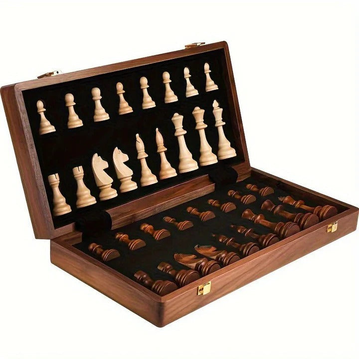 Wooden Chess Set – Classic Game with Elegant Design