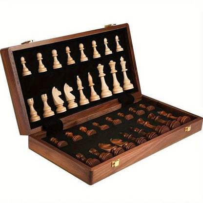 Wooden Chess Set – Classic Game with Elegant Design