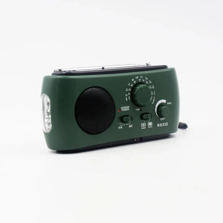 Emergency Portable Radio for Outdoor and Travel Use