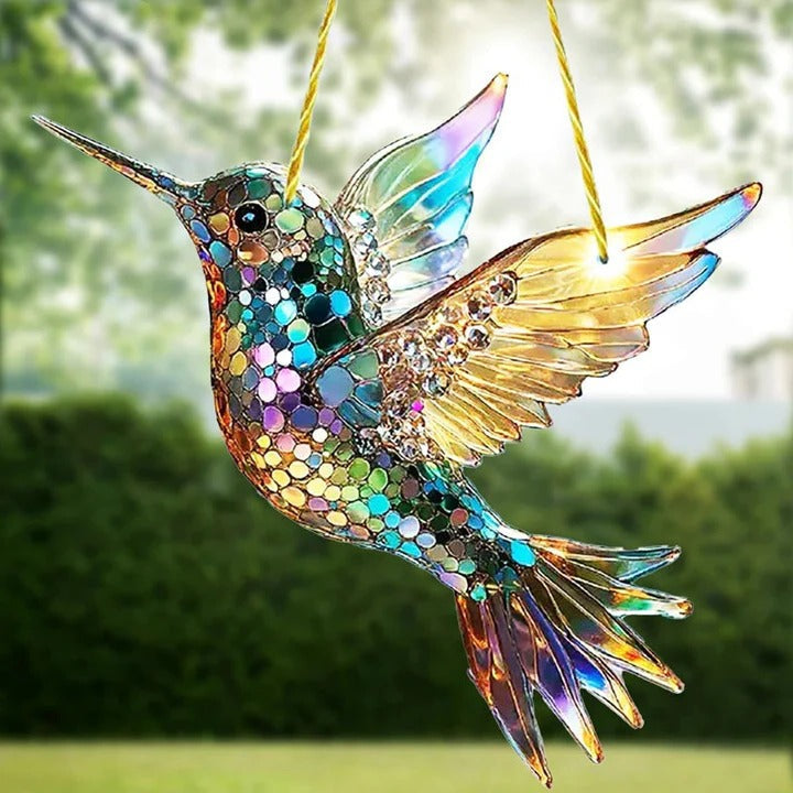 Hummingbird Sun Catcher Art Decoration