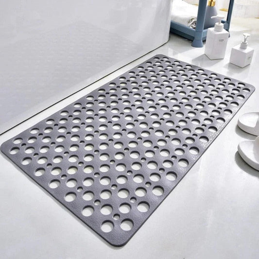 Drainage Hole Shower Mat with Non-Slip Design