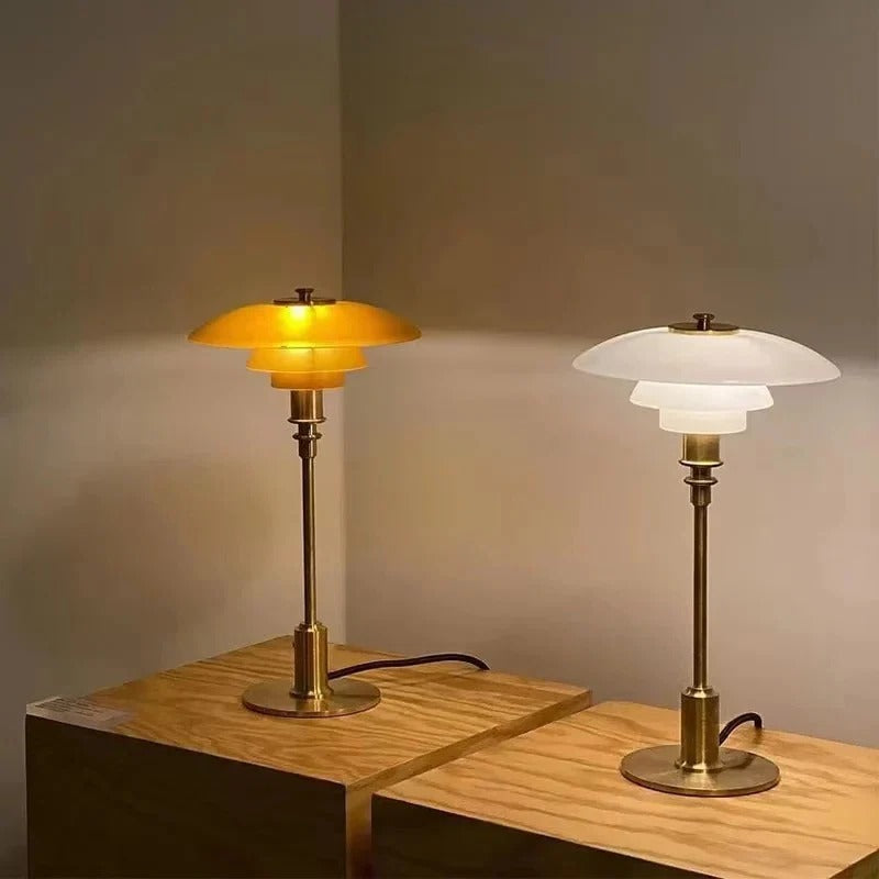 Adjustable Brightness Round Table Light