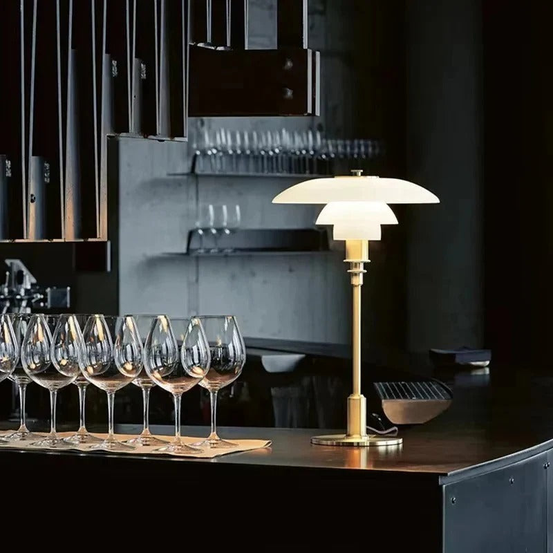 Adjustable Brightness Round Table Light