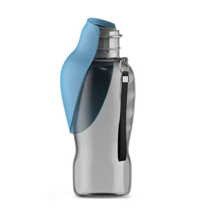 Portable Pet Hydration Bottle with Collapsible Bowl