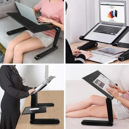 Versatile Laptop Elevation Stand with Adjustable Legs