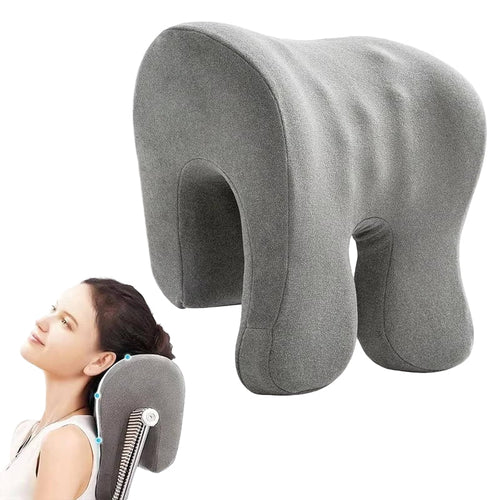 Ergonomic Neck and Head Support Cushion for Office Chairs