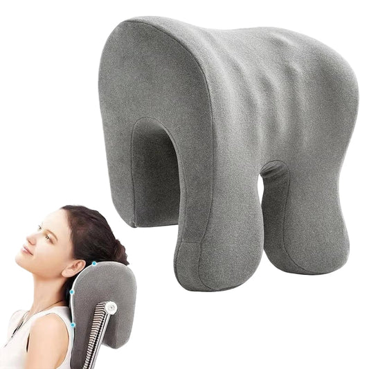 Ergonomic Neck and Head Support Cushion for Office Chairs