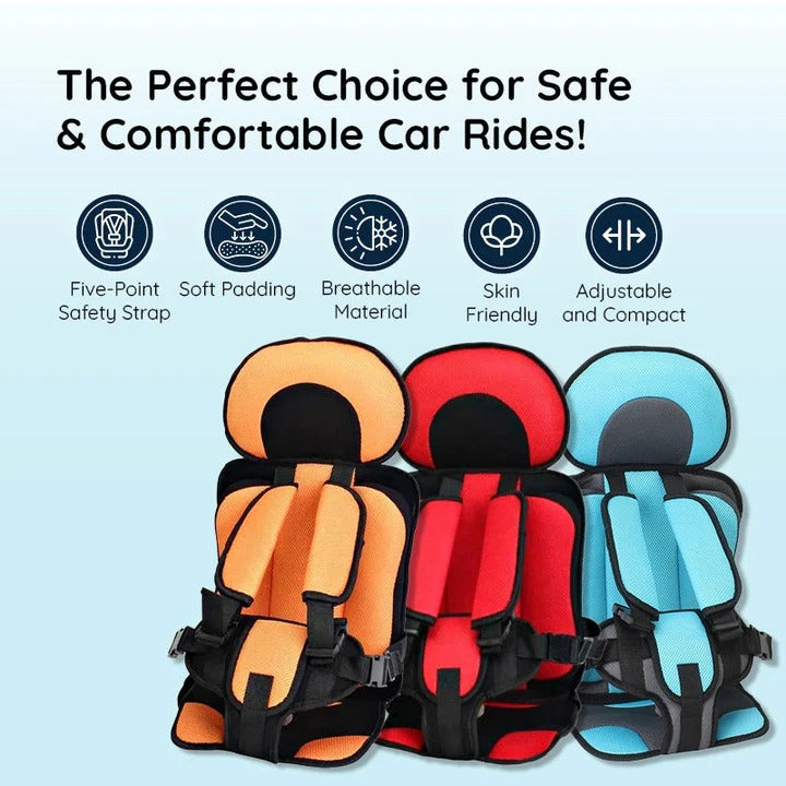 Portable Car Seat Cushion for Children – Comfortable Travel Support