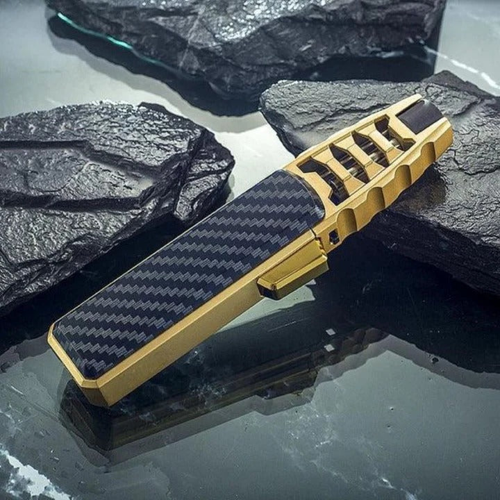 Versatile Adjustable Lighter with Blue Flame for Indoor and Outdoor Use