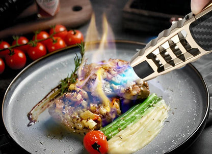 Versatile Adjustable Lighter with Blue Flame for Indoor and Outdoor Use