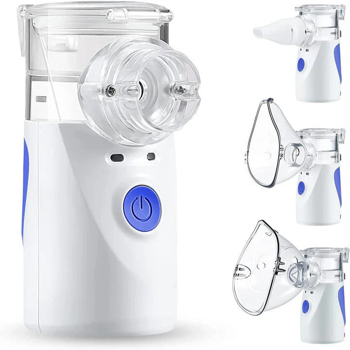 Portable Nebulizer with Quiet Mesh Technology | USB Rechargeable Inhaler
