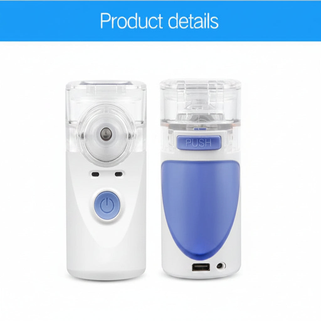 Portable Nebulizer with Quiet Mesh Technology | USB Rechargeable Inhaler