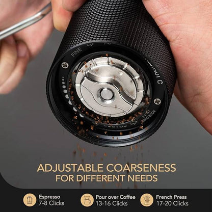 Manual Coffee Grinder for Ideal Brewing - High-Quality Design