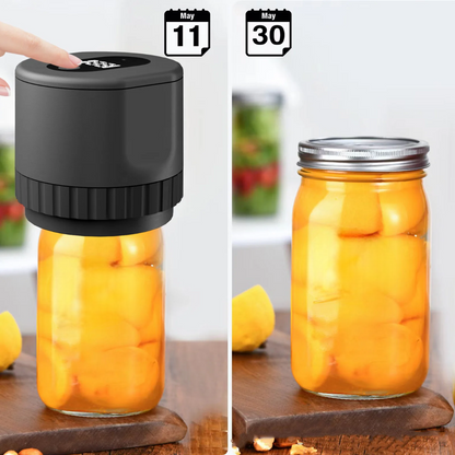LED Display Electric Vacuum Sealer for Mason Jars