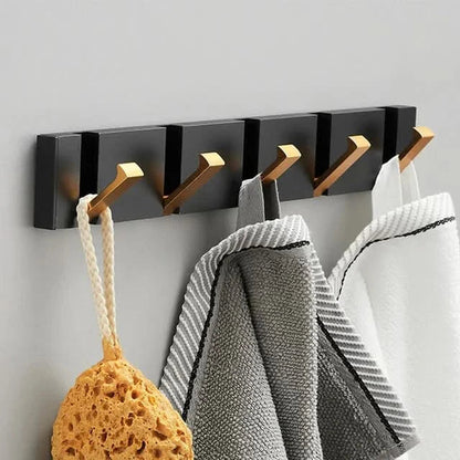Collapsible Wall Hook for Coats, Bags, and Towels