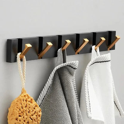 Collapsible Wall Hook for Coats, Bags, and Towels