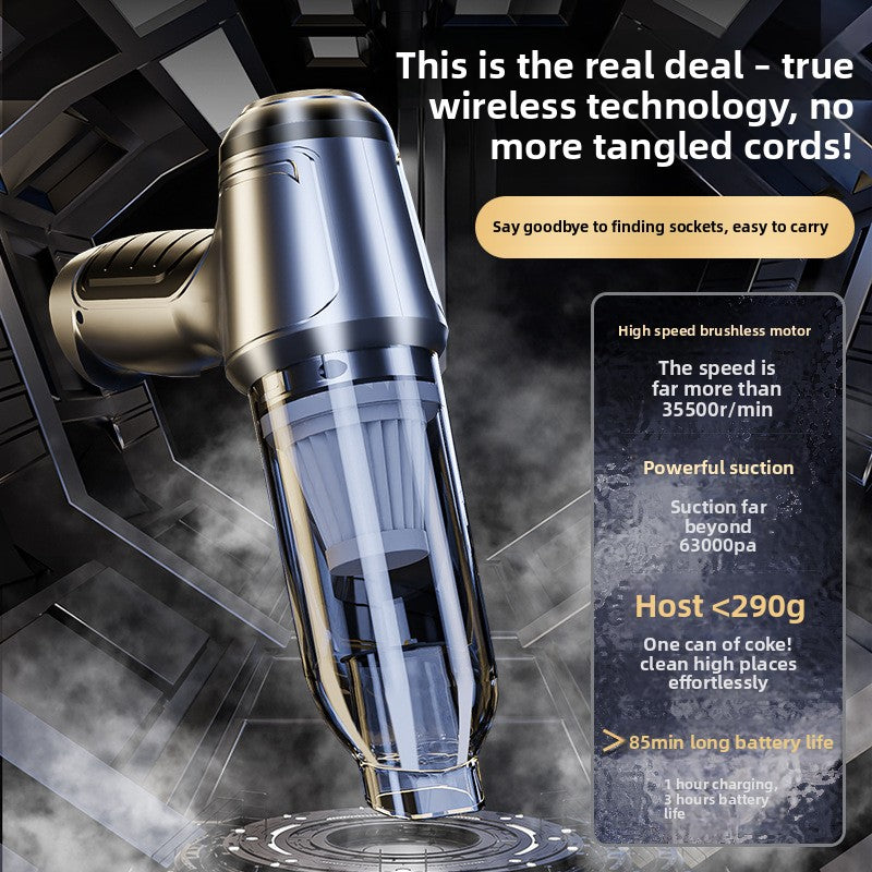 Portable Cord-Free Vacuum for Fast Cleaning Tasks