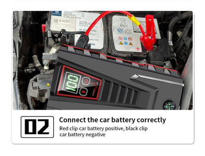 Compact Car Jump Starter with High Power Output