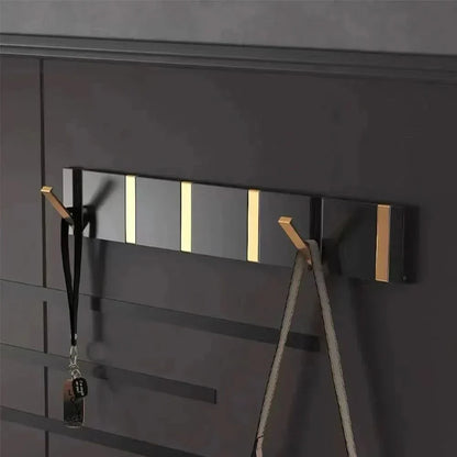 Stylish Stainless Steel Wall Hook – Foldable, Space-Saving Hanger for Bathroom and Living Areas